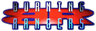 Burning Rangers logo for Sega Saturn